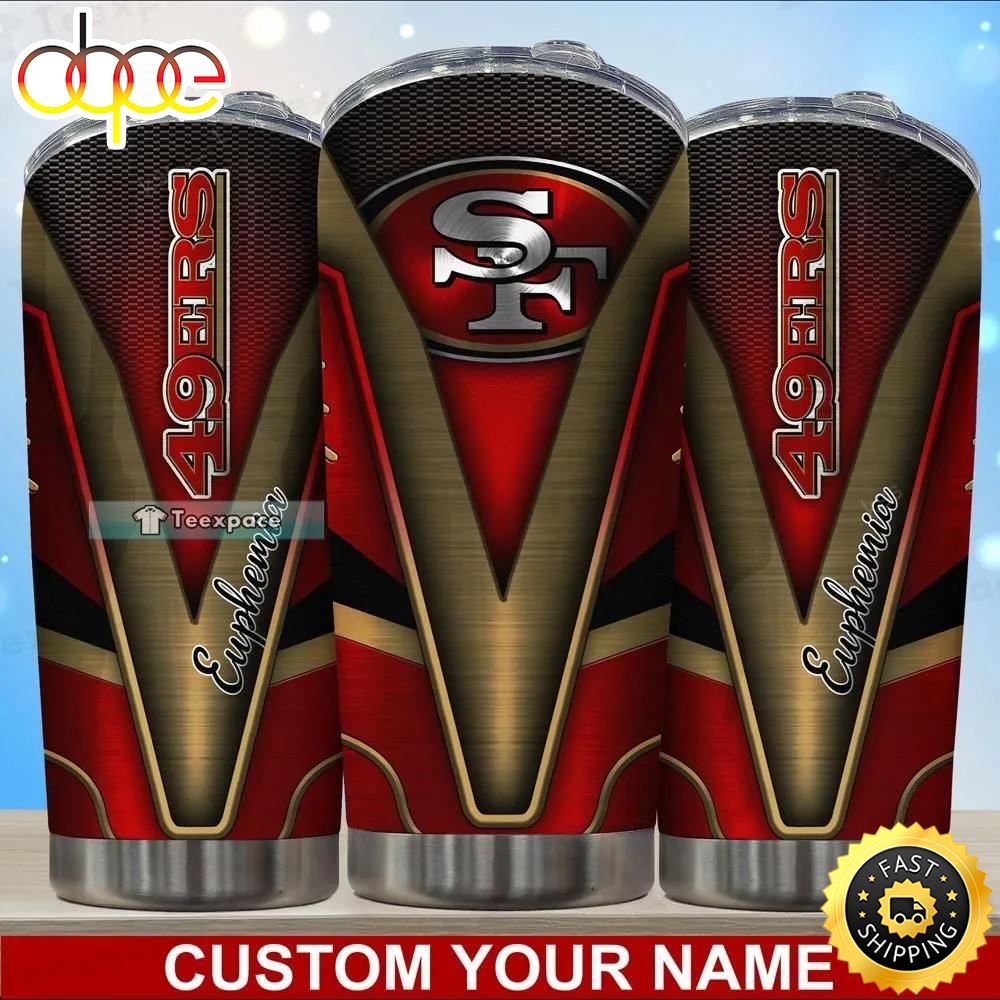 Personalized San Francisco 49ers Victory Tumbler