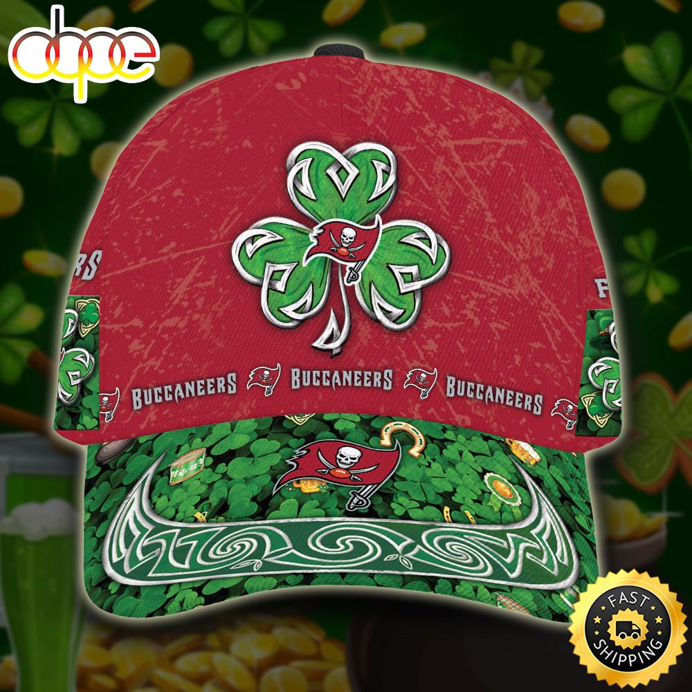 Personalized Tampa Bay Buccaneers St Patrick S Day All Over Print 3D Classic Cap TPH C8xhzc.jpg
