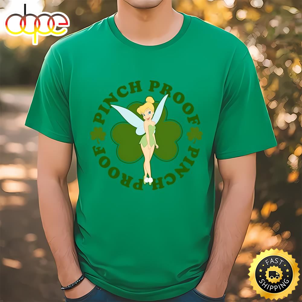 Peter Pan St. Patrick’s Day Pinch Proof Tinkerbell T Shirt Tee