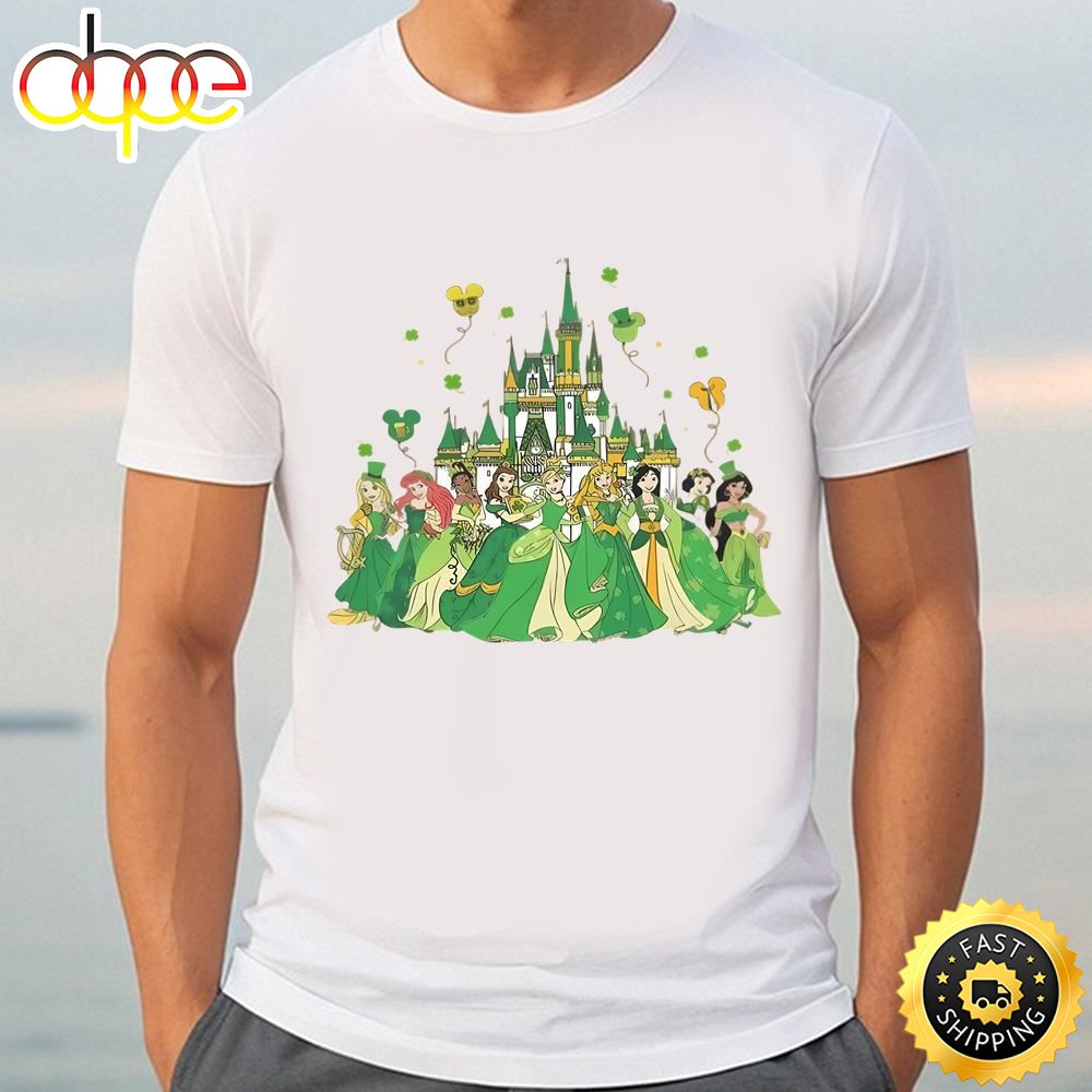 Princess St. Patrick’s Day Shirt, Disney St. Patrick’s Day Shirt... Tee