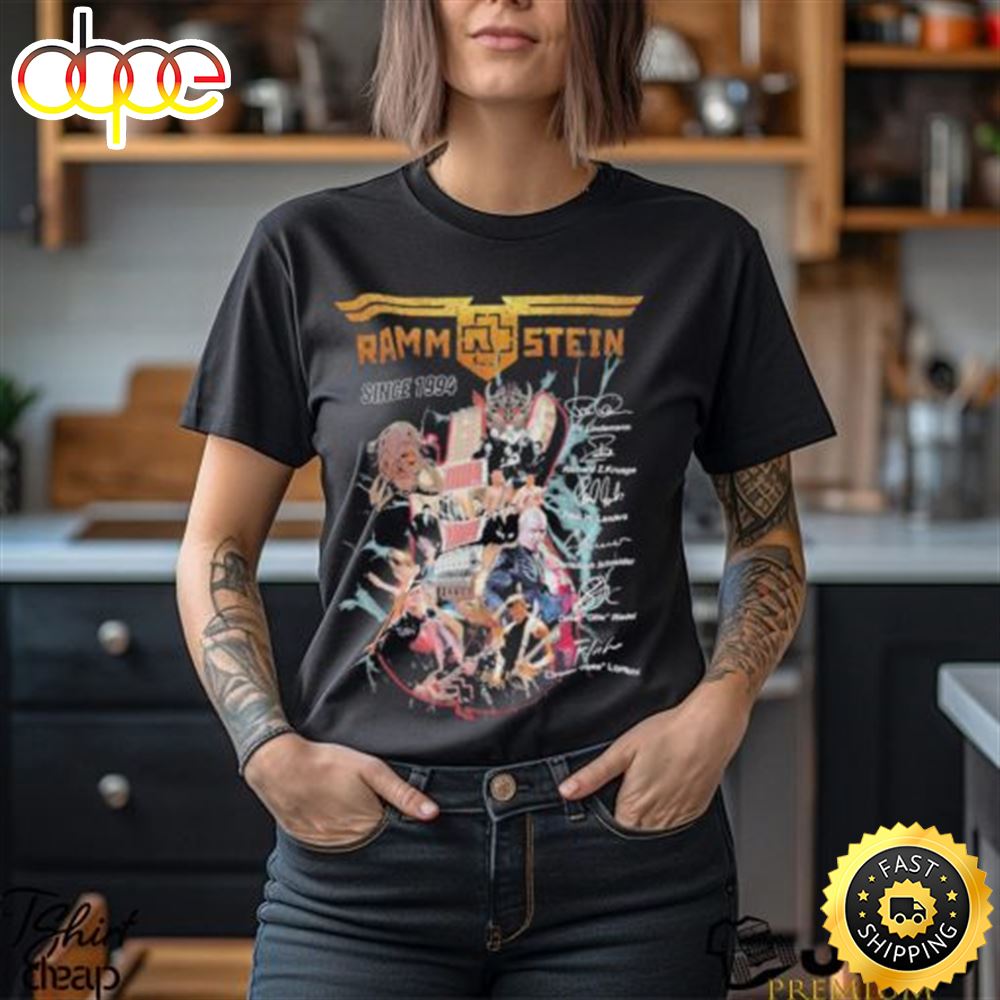 Rammstein Guitar Since 1994 Signature Shirt