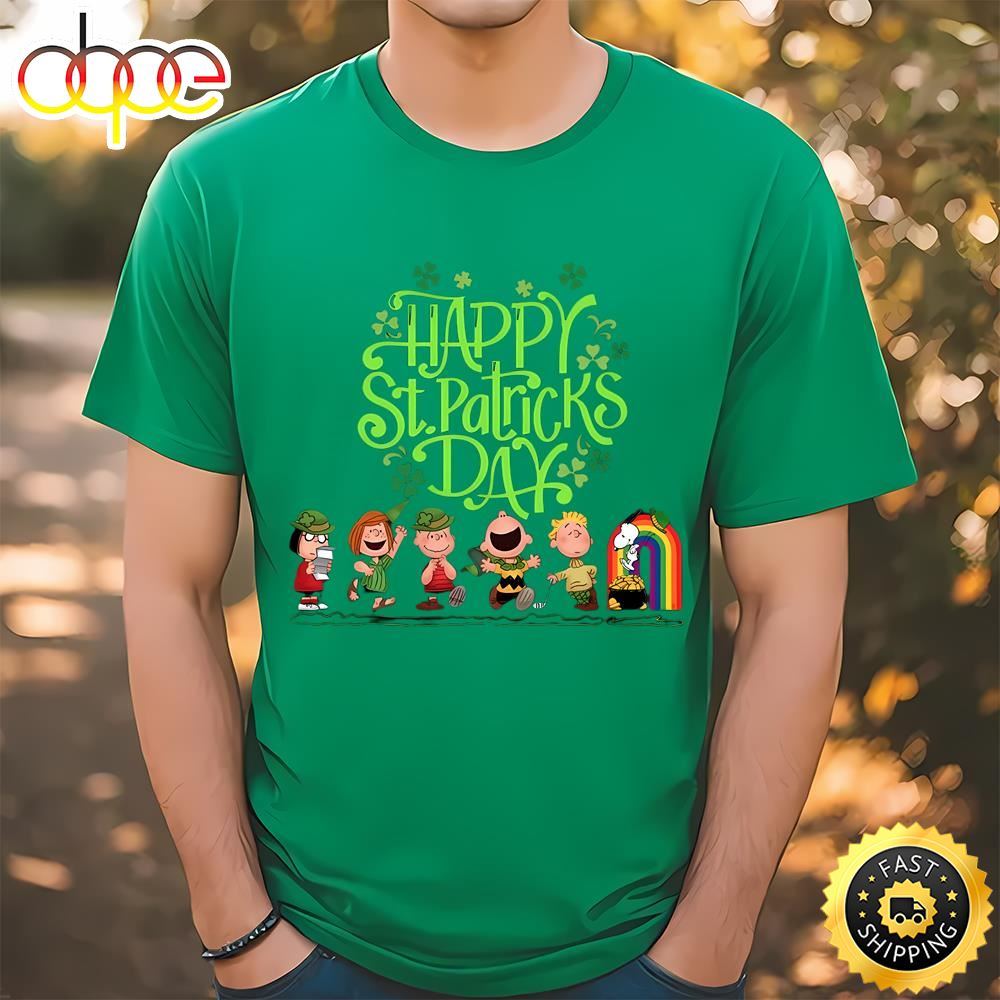 Snoopy And Friend Happy St Patrick’s Day Shirt T Shirt