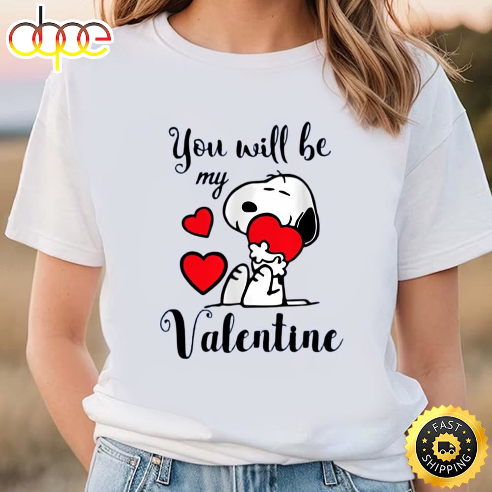 Snoopy And Valentine Snoopy Lover Gifts T Shirt