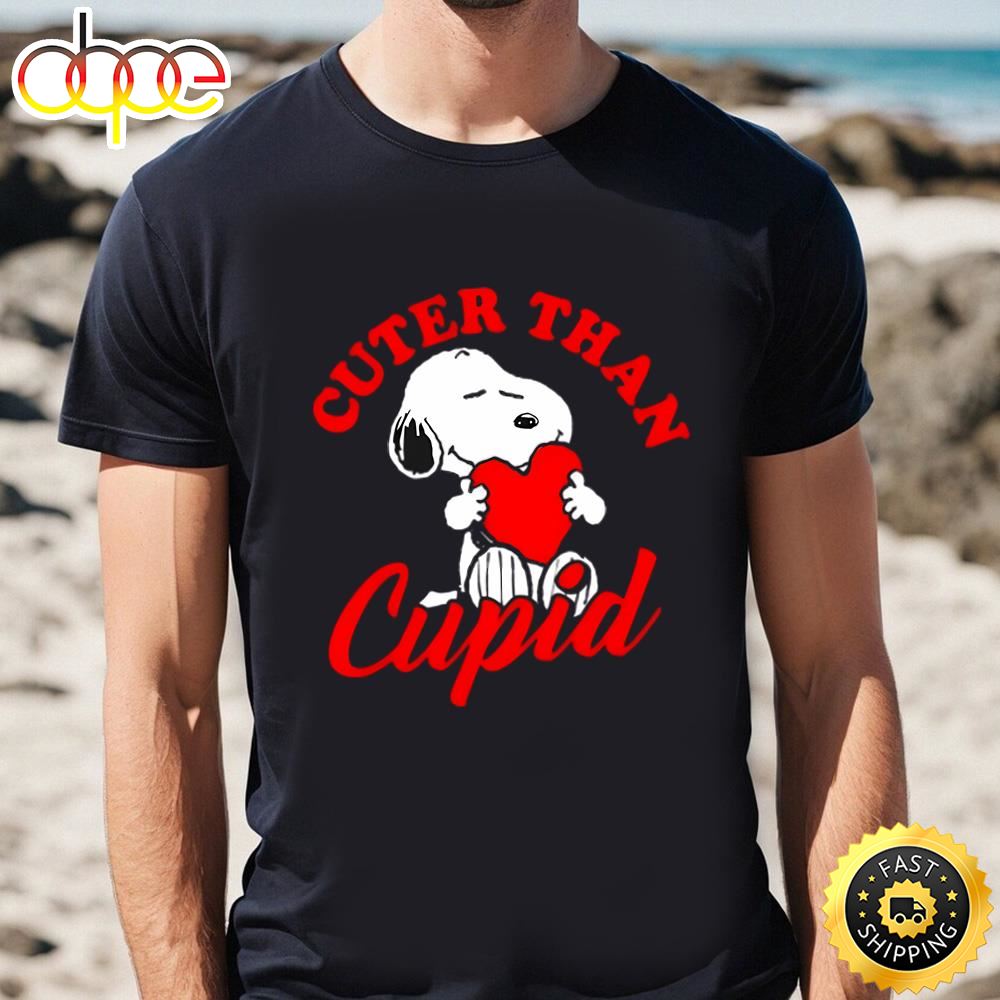 Snoopy Cuter Than Cupid Valentine Day Shirt