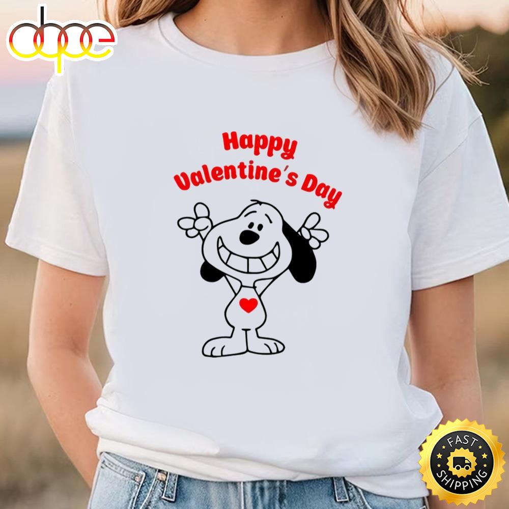 Snoopy Happy Valentines Day Shirt