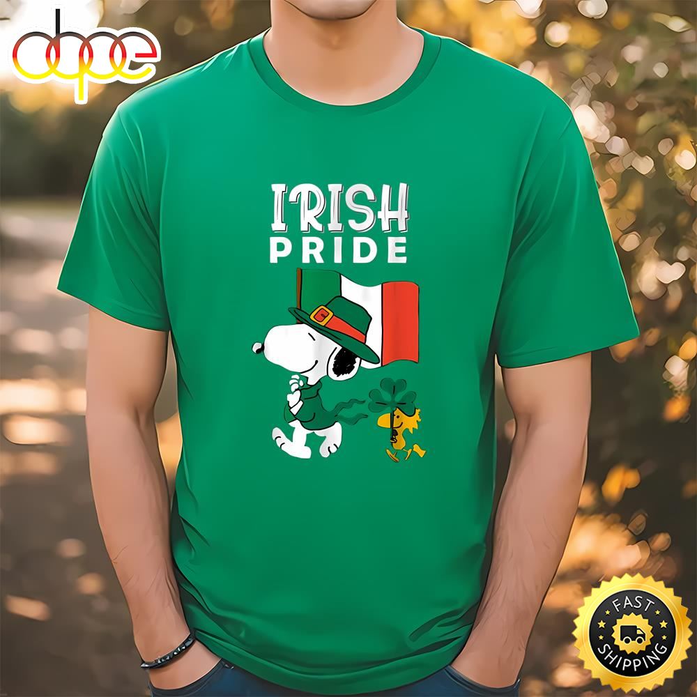 Snoopy Irish Pride St Patricks Day T Shirt T Shirt