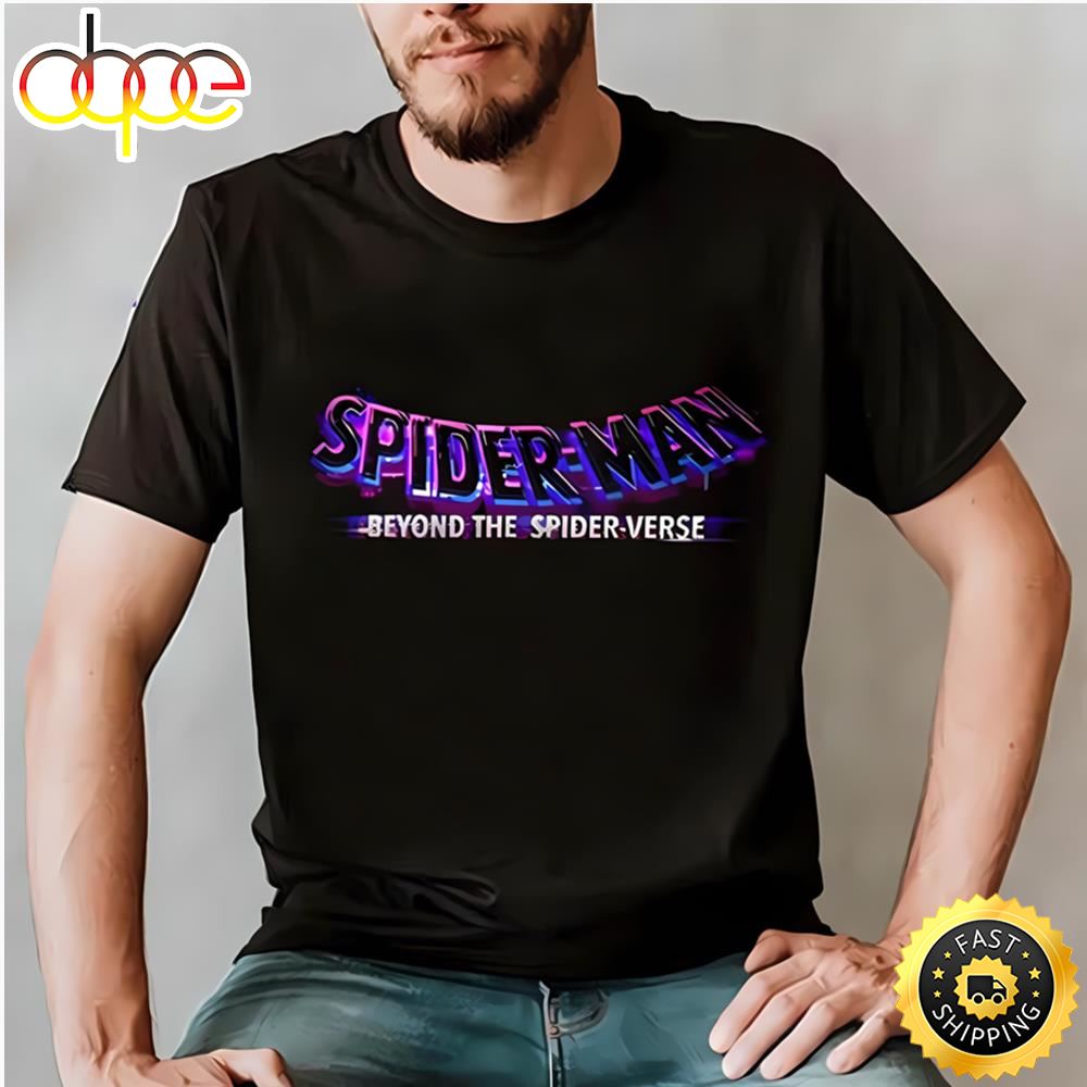 Spider Man Beyond The Spider Verse Logo Unisex T-Shirt