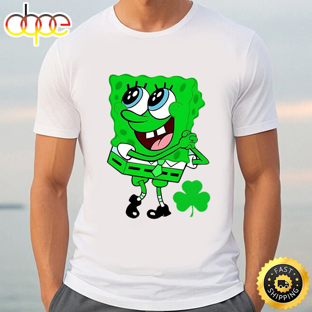 Spongebob Squarepants St. Patrick’s Day Shirt Tshirt