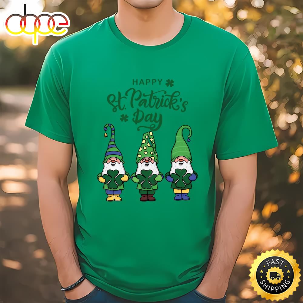 St. Patrick’s Day Gnomes T Shirt T Shirt