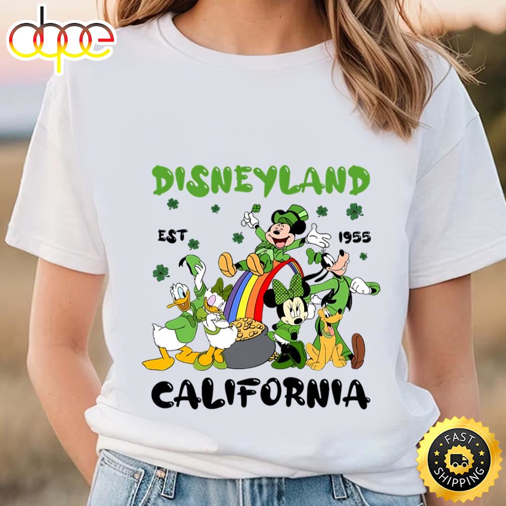 St. Patrick’s Disneyland California Est 1955 Shirt Tee