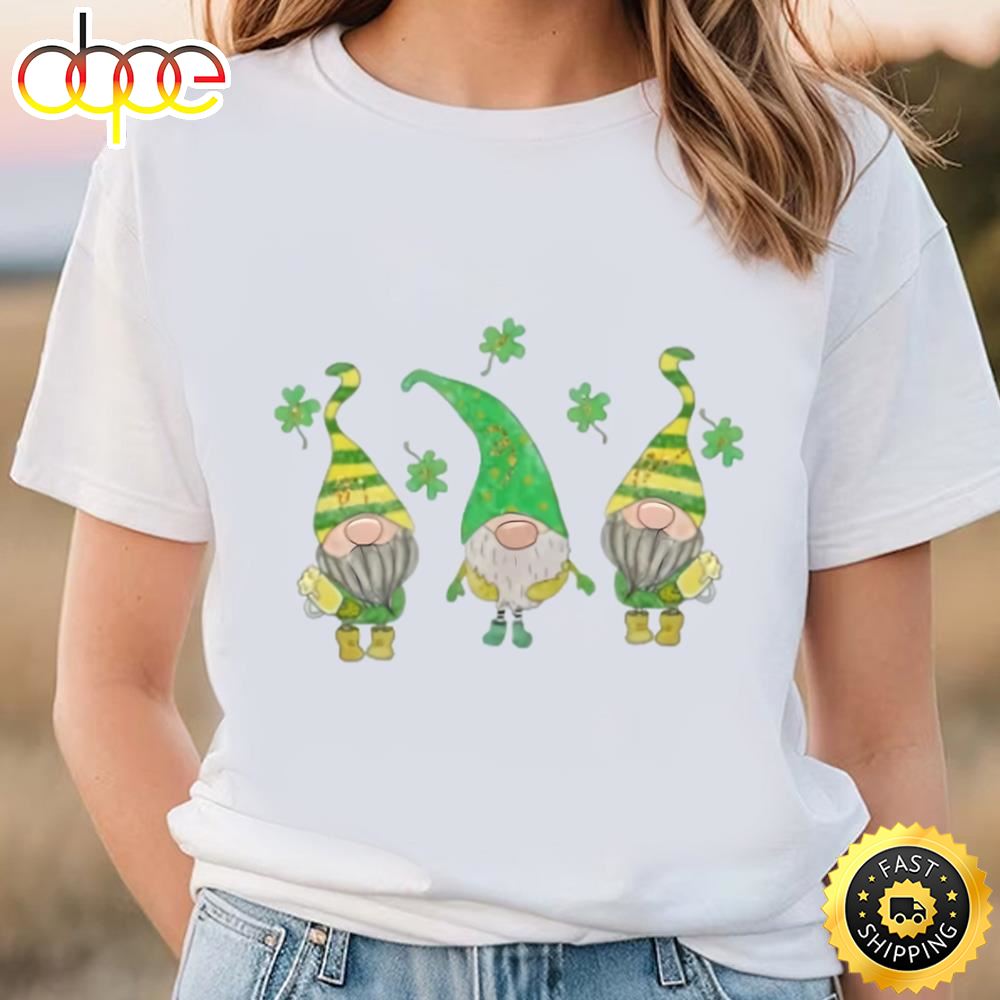 St Patrick’s Gnomes T Shirt Tshirt