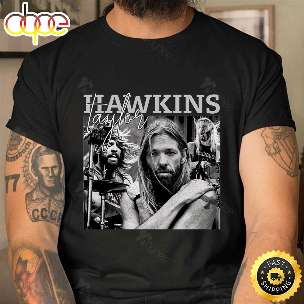 Taylor Hawkins Drummer, Foo Fighters Shirt