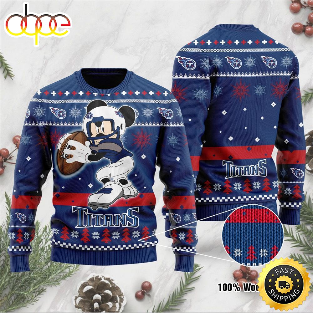 Tennessee Titans Mickey Mouse Funny Ugly Christmas Sweater Perfect Holiday Gift T0jnke.jpg