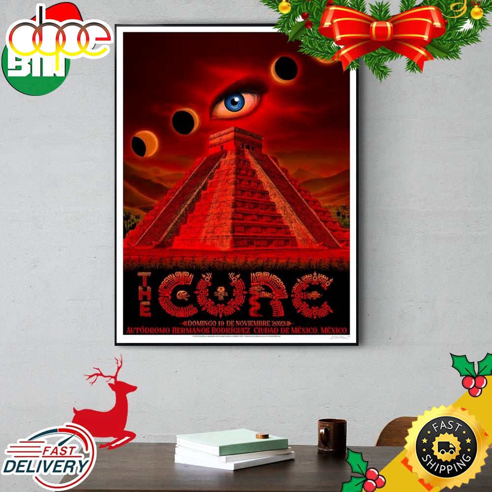The Cure On Stage Tonight At Corona Capital Autodromo Hermanos Rodriguez Mexico City Poster Canvas Zscoa3.jpg