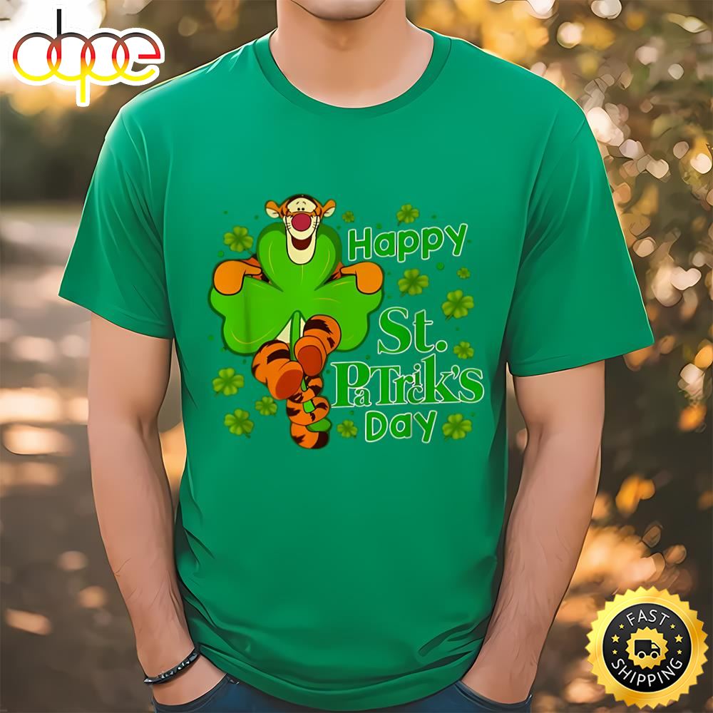 Tigger Happy St Patricks Day Shirt T Shirt