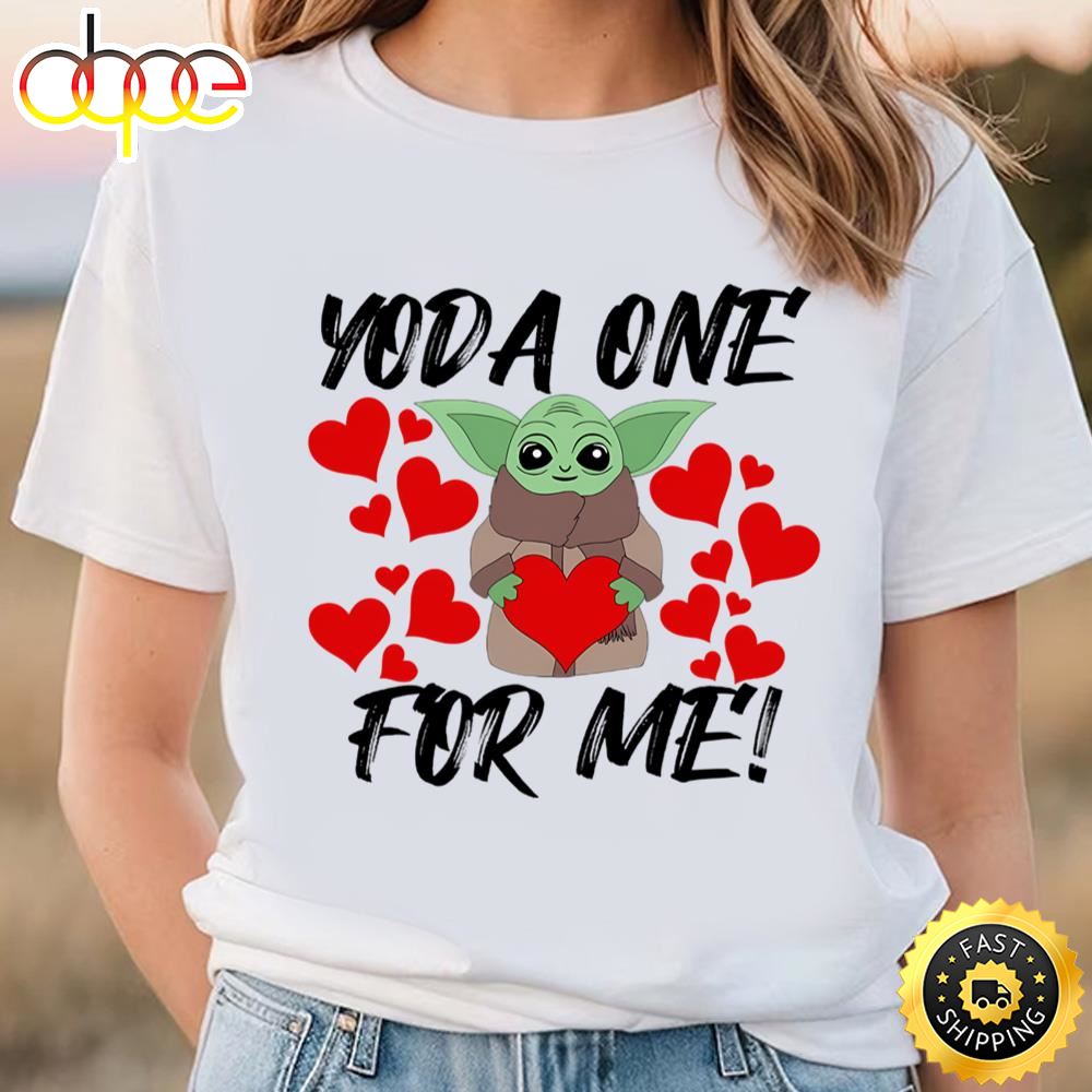 Valentine’s Day Yoda One For Me Shirt