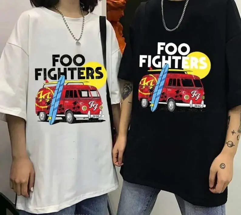 Vintage Foo Fighters Camper Van Shirt Kvmkoo.jpg