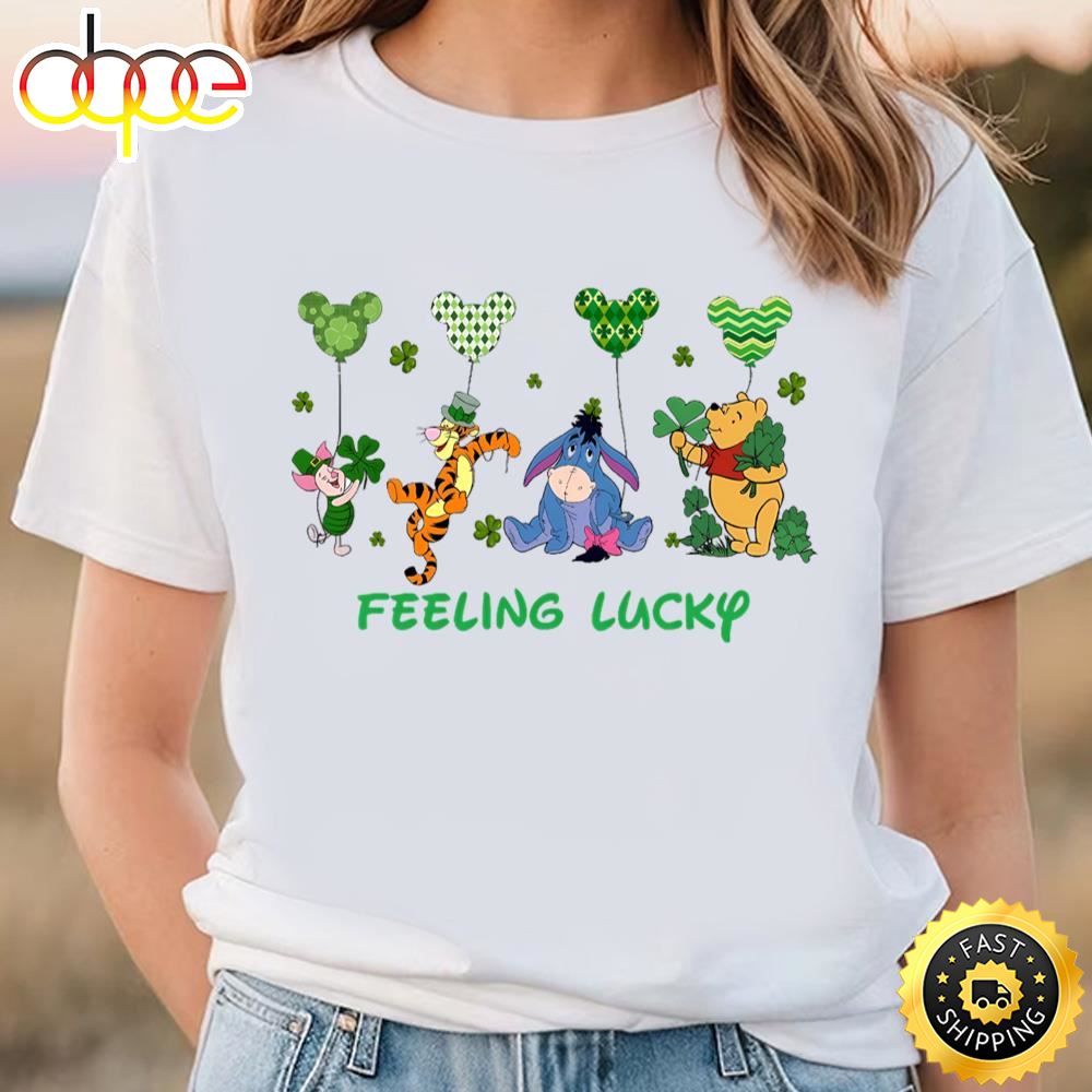 Winnie The Pooh And Friends Feeling Lucky Shirt Tshirt