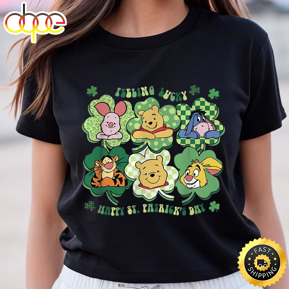 Winnie The Pooh Happy St. Patrick’s Day Disney Shirt T Shirt
