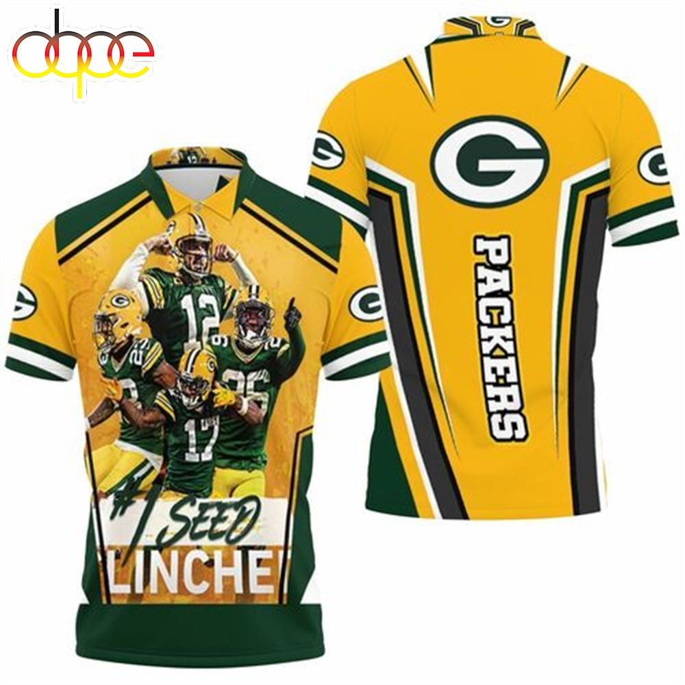 1 Seed Green Bay Packers Nfc North Division Champions Super Bowl  Polo Shirt