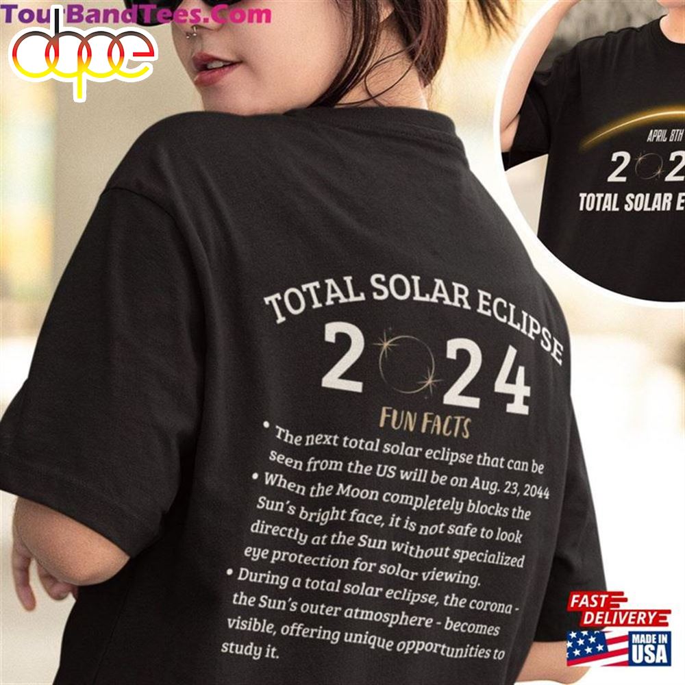 2024 Total Solar Eclipse Shirt Sweatshirt T-Shirt