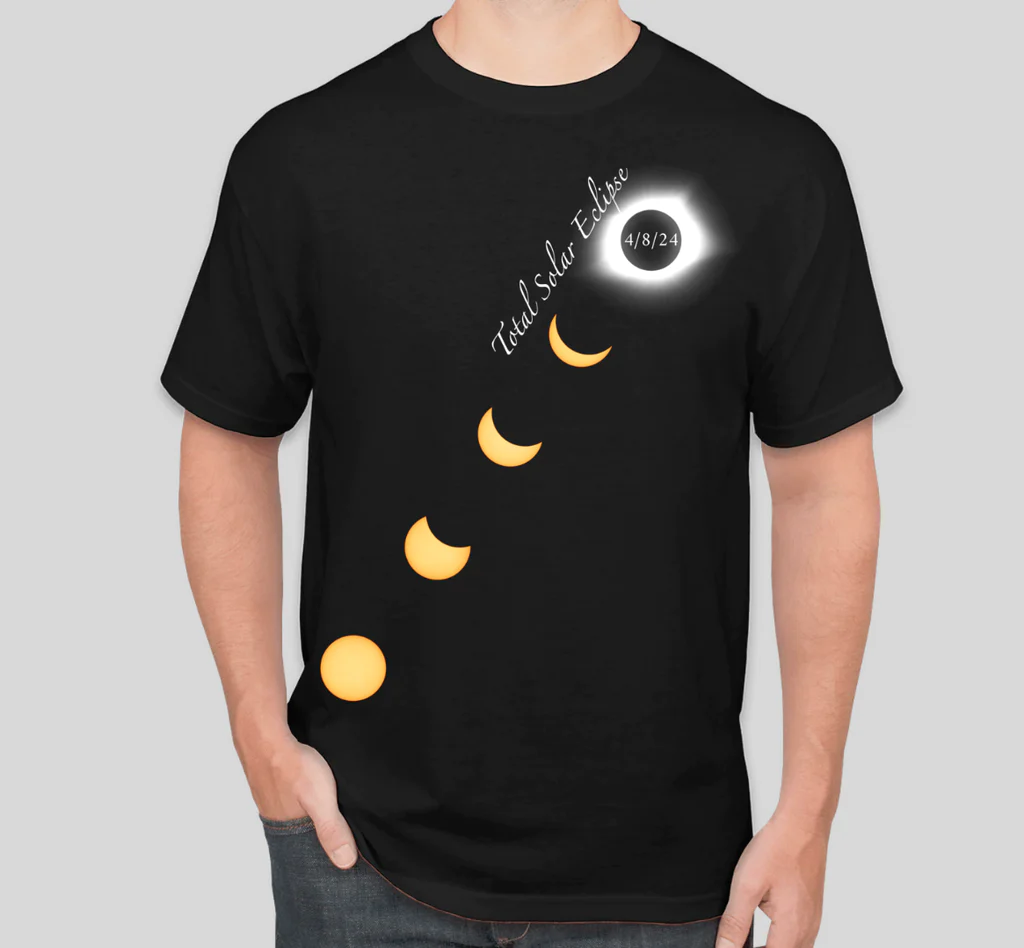 2024 Total Solar Eclipse T Shirt Unisex