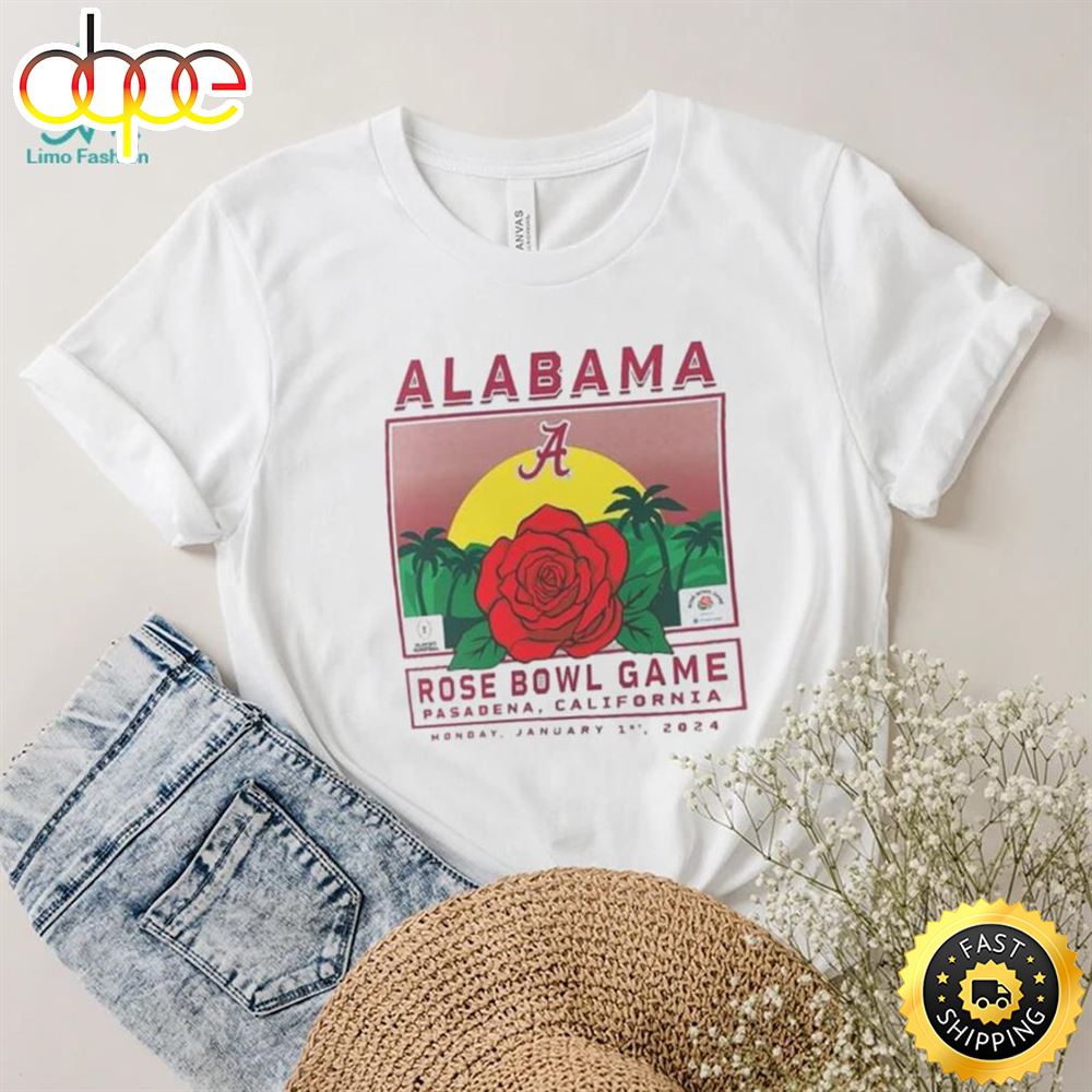 Alabama Crimson Tide 2024 Cfp Rose Bowl Fierce Competitor Shirt Tshirt