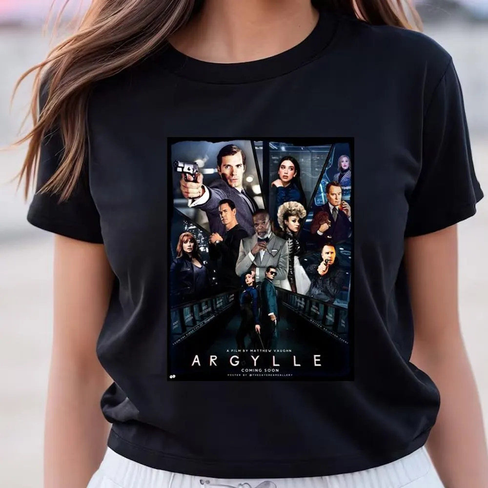 Argylle 2024 Movie Poster Shirt