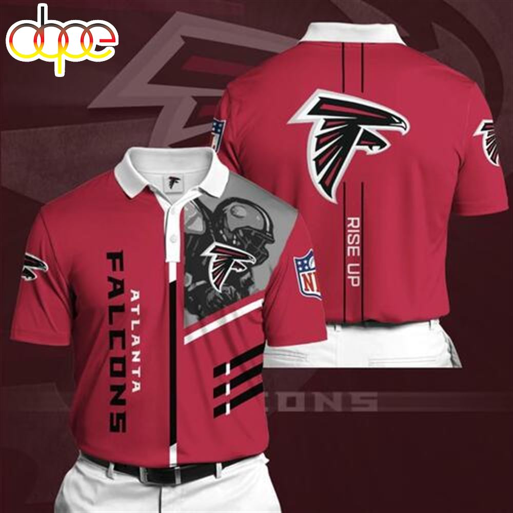 Atlanta Falcons Sports American Football Nfl Polo Shirt