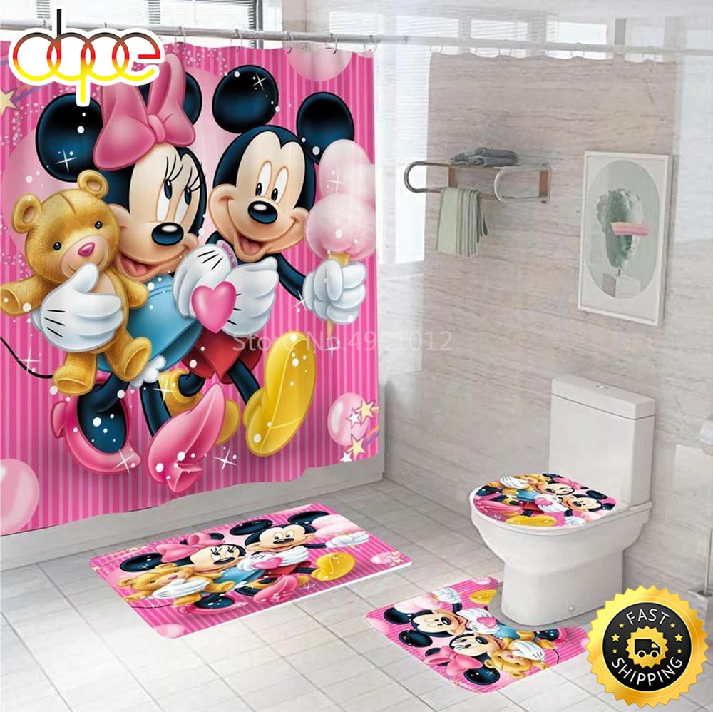 Bathroom Set Or Shower Curtain Set For Fan