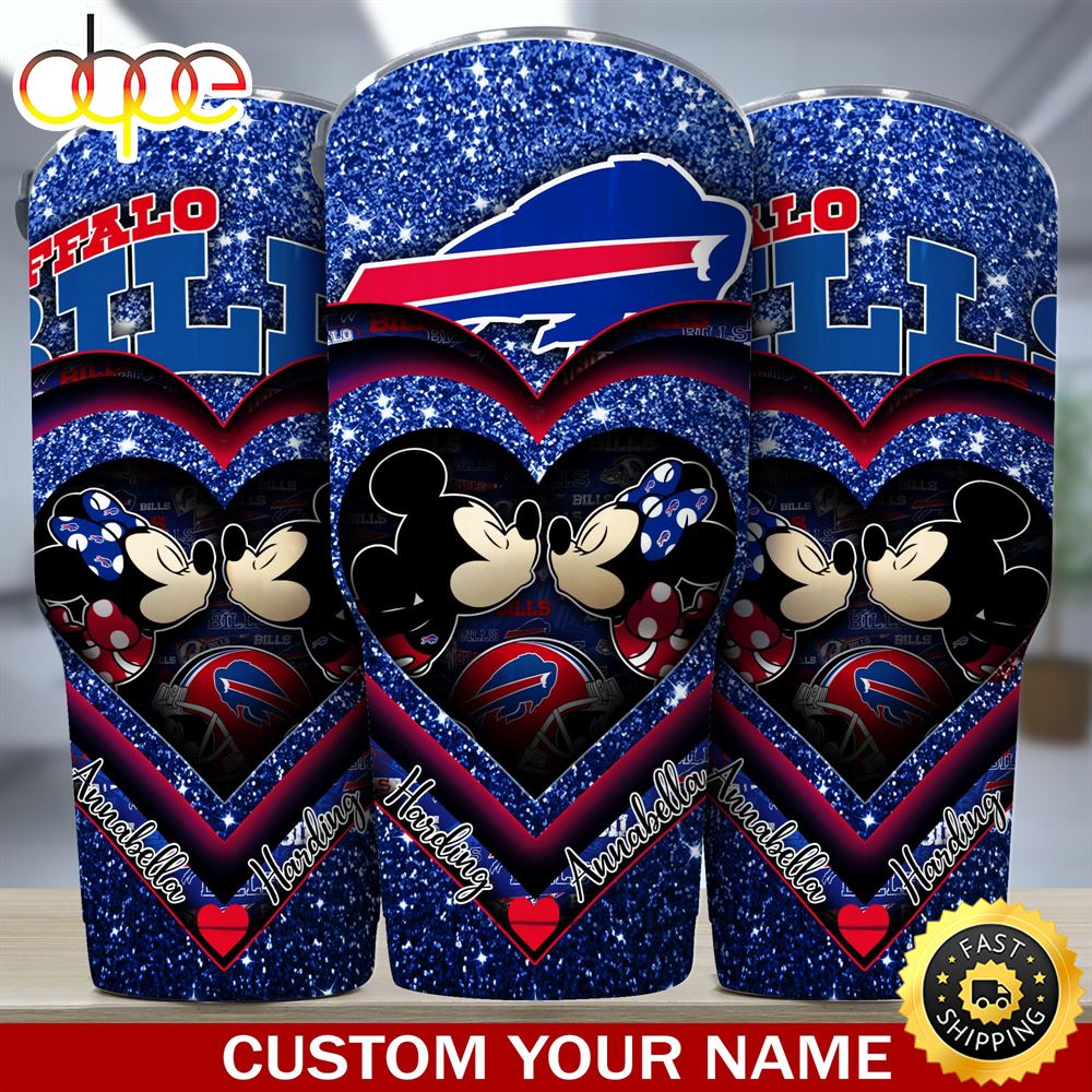 Buffalo Bills NFL Custom Tumbler For Couples This