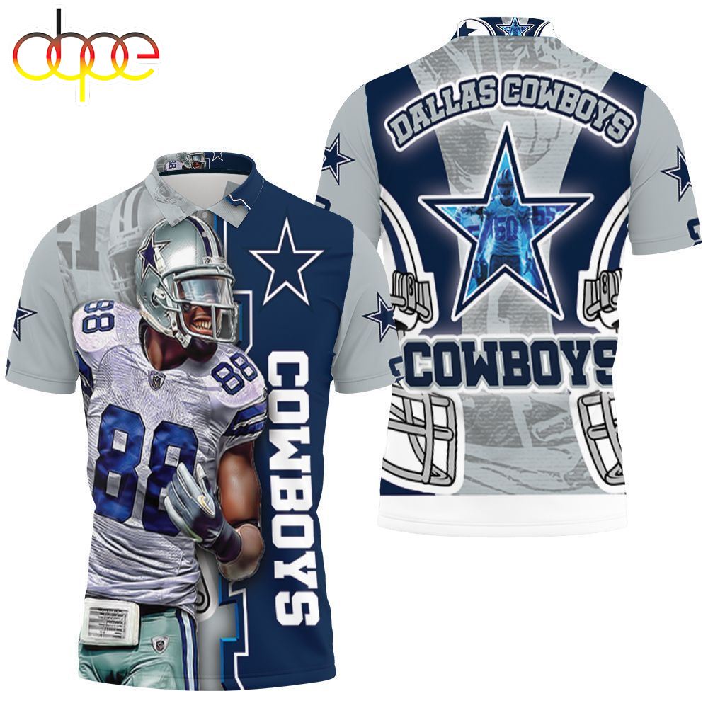 Ceedee Lamb 88 Dallas Cowboys Nfc East Division Champions Super Bowl 3d Polo Shirt