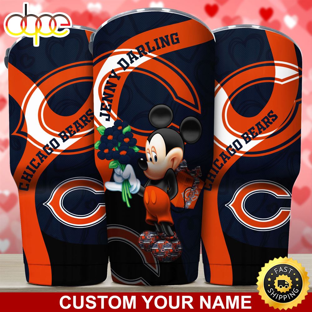 Chicago Bears NFL Custom Tumbler For Your Darling This