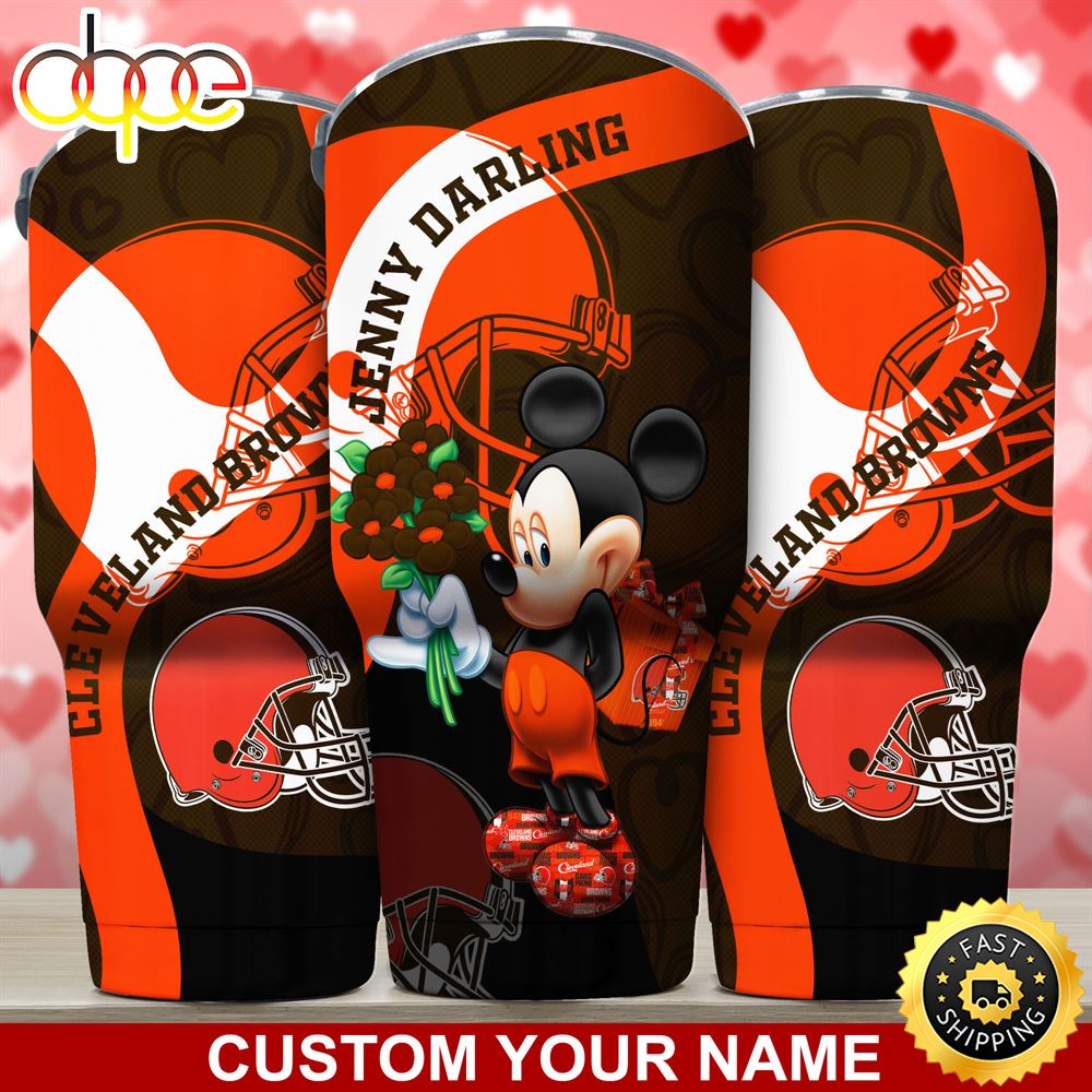Cleveland Browns NFL Custom Tumbler For Your Darling This