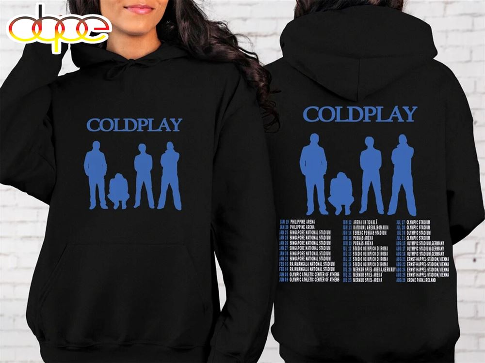 Coldplay World Tour Coldplay Tour 2024 Tshirt
