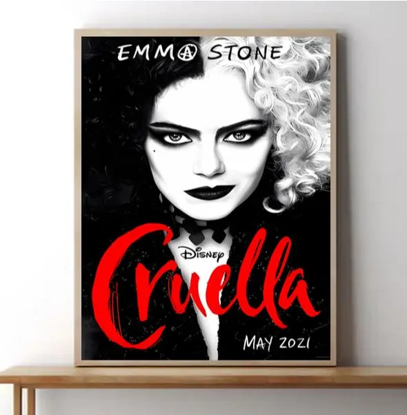 Cruella 2 Movie Poster Decor For Any Room