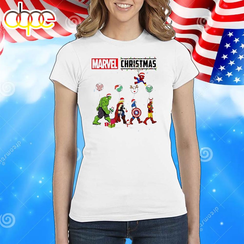 Cute Marvel Christmas 2024 Shirt