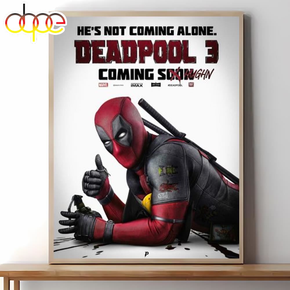 Deadpool 3 Poster Best Print Art