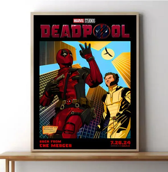 Deadpool 3 Poster For Movie Fans