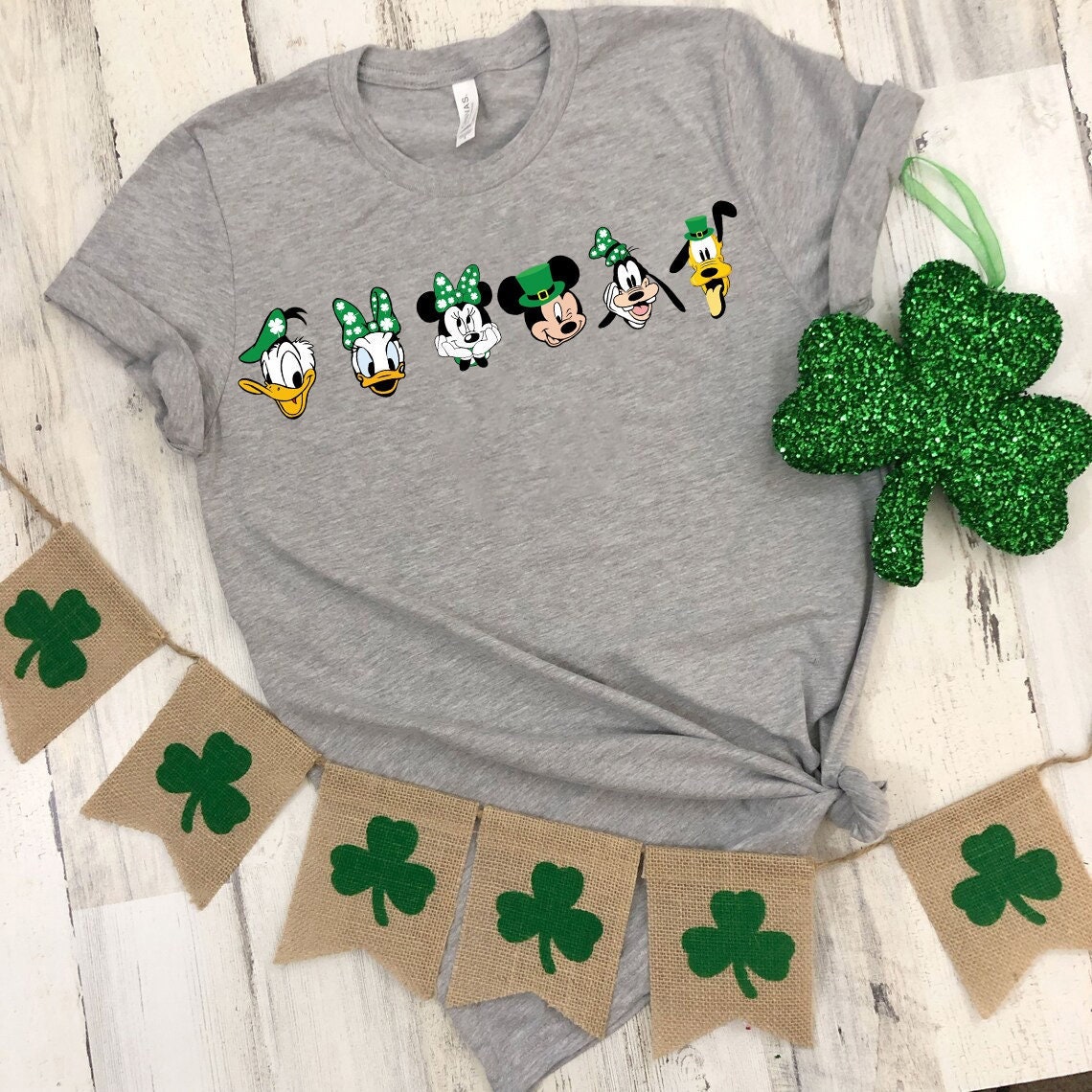 Disney Mickey And Friends St Patrick Day Shirt For Kids
