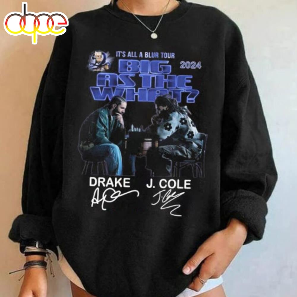 Drake J Cole Big As The What Tour 90s Unisex T-Shirt