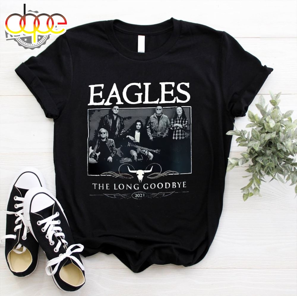 Eagles The Long Goodbye 2024 Tour T Shirt