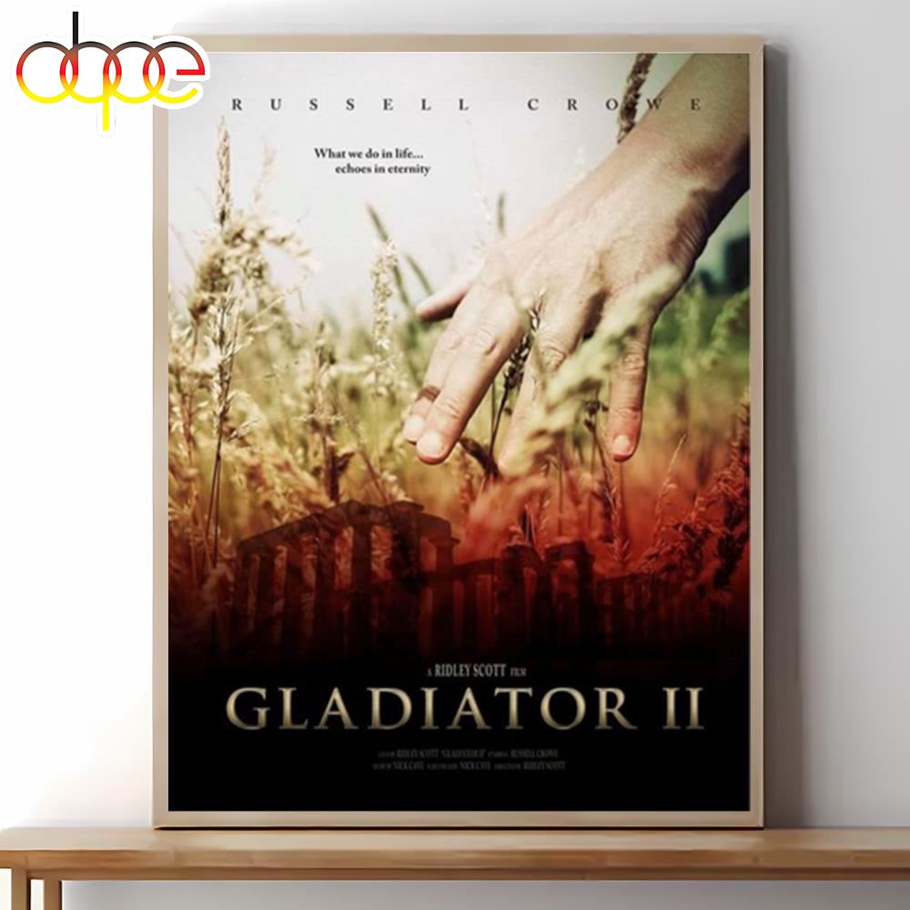 Gladiator 2 Decorations Poster Canvas