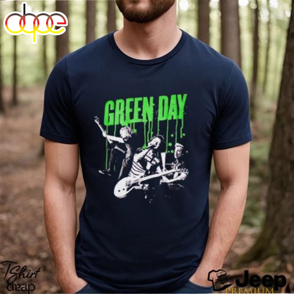 Green Day The Saviors 2024 Tour T Shirt Rock Band 90S Vintage Shirt Classic