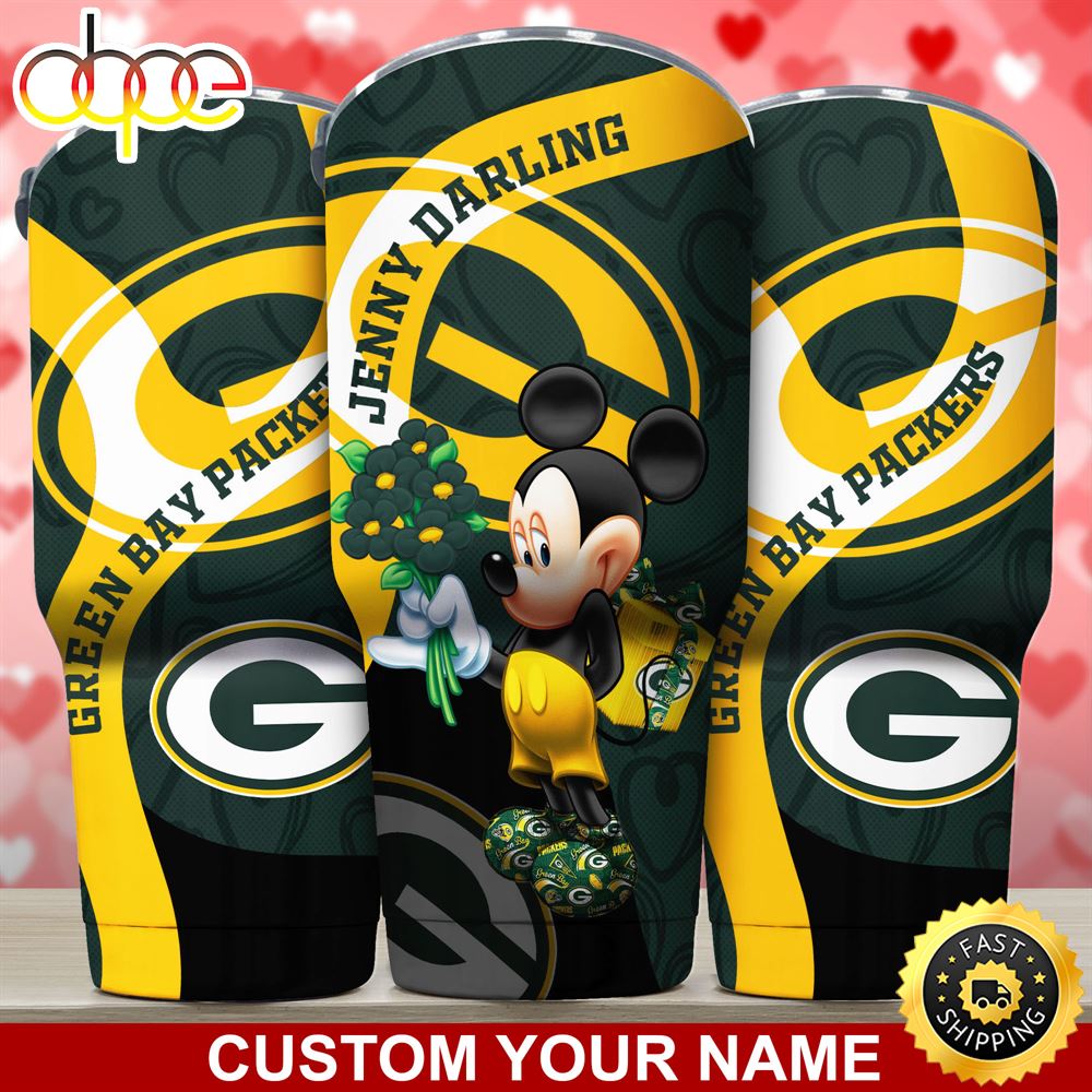 Green Bay Packers NFL Custom Tumbler For Your Darling This