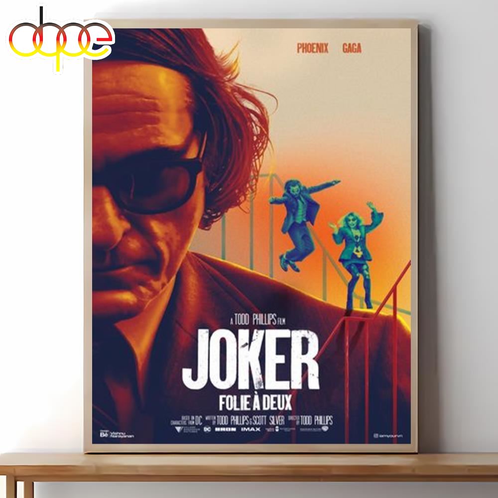 Joker Folie A Deux Movie Poster For Fans