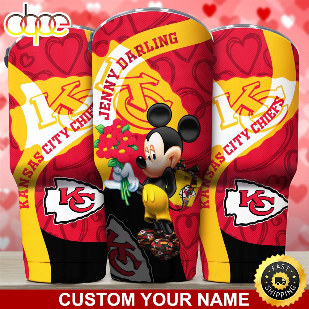 Kansas City Chiefs NFL Custom Tumbler For Your Darling This