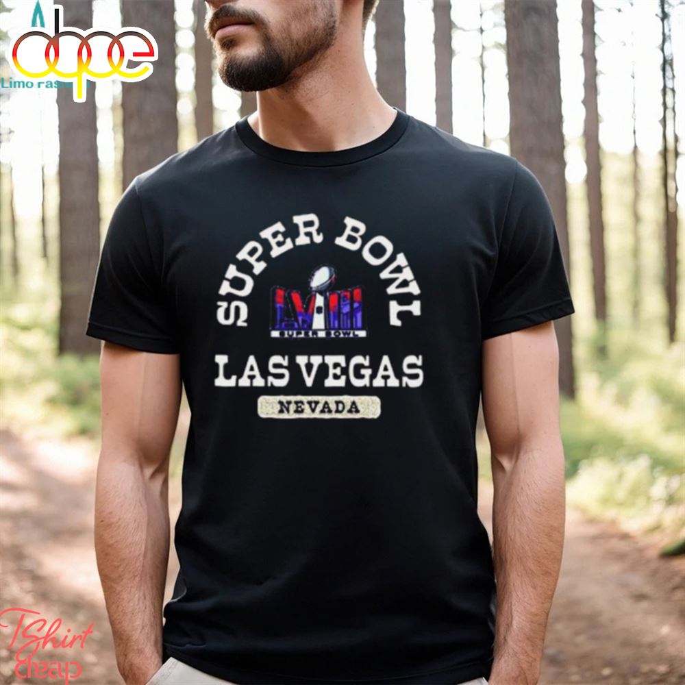 Las Vegas Nevada Nfl Super Bowl Lviii 2024 Vintage T Shirt