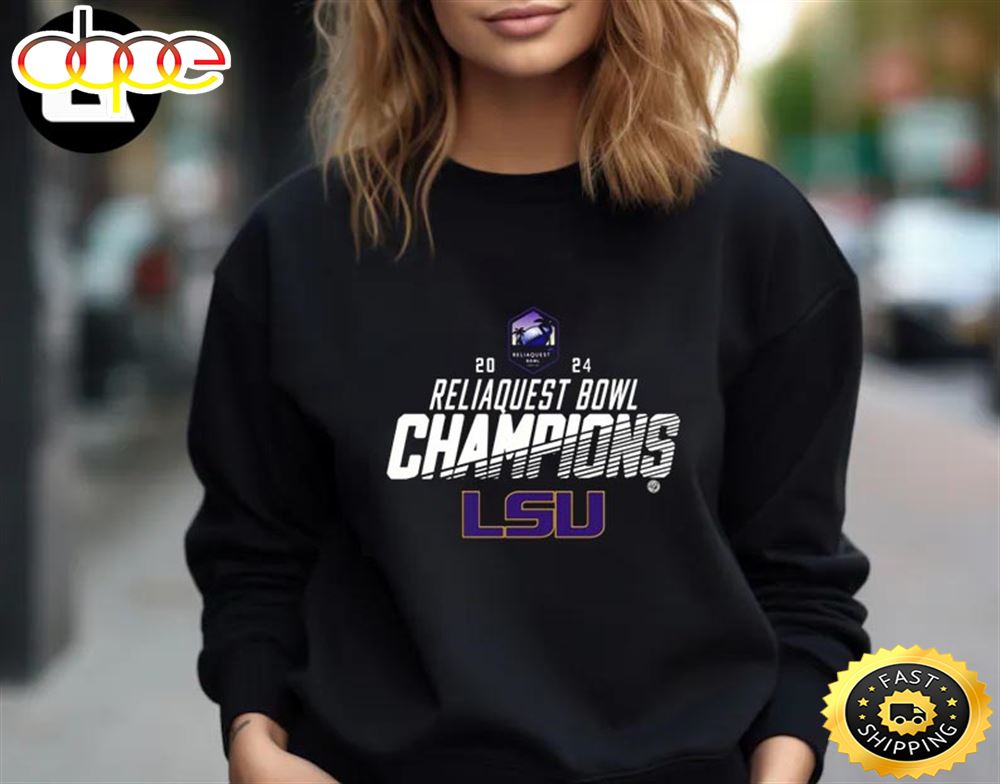 Lsu Tigers 2024 Reliaquest Bowl Champions Unisex T Shirt