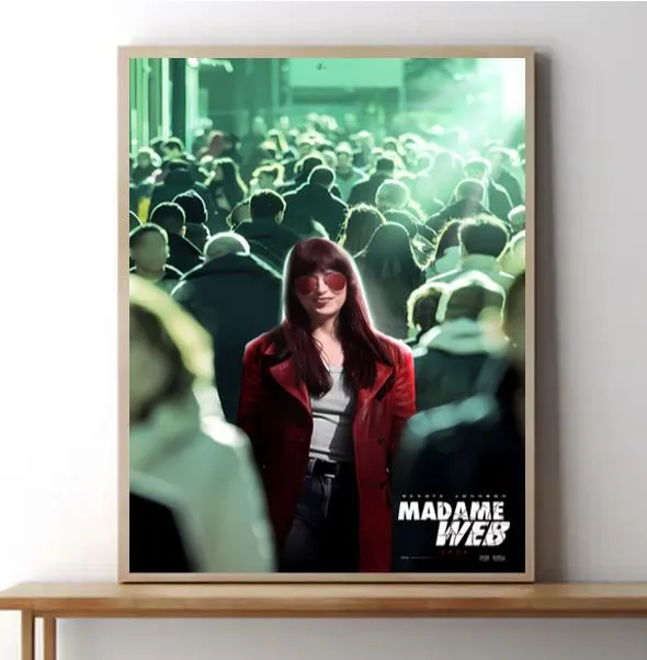 Madame Web Movie Home Decor Poster Canvas